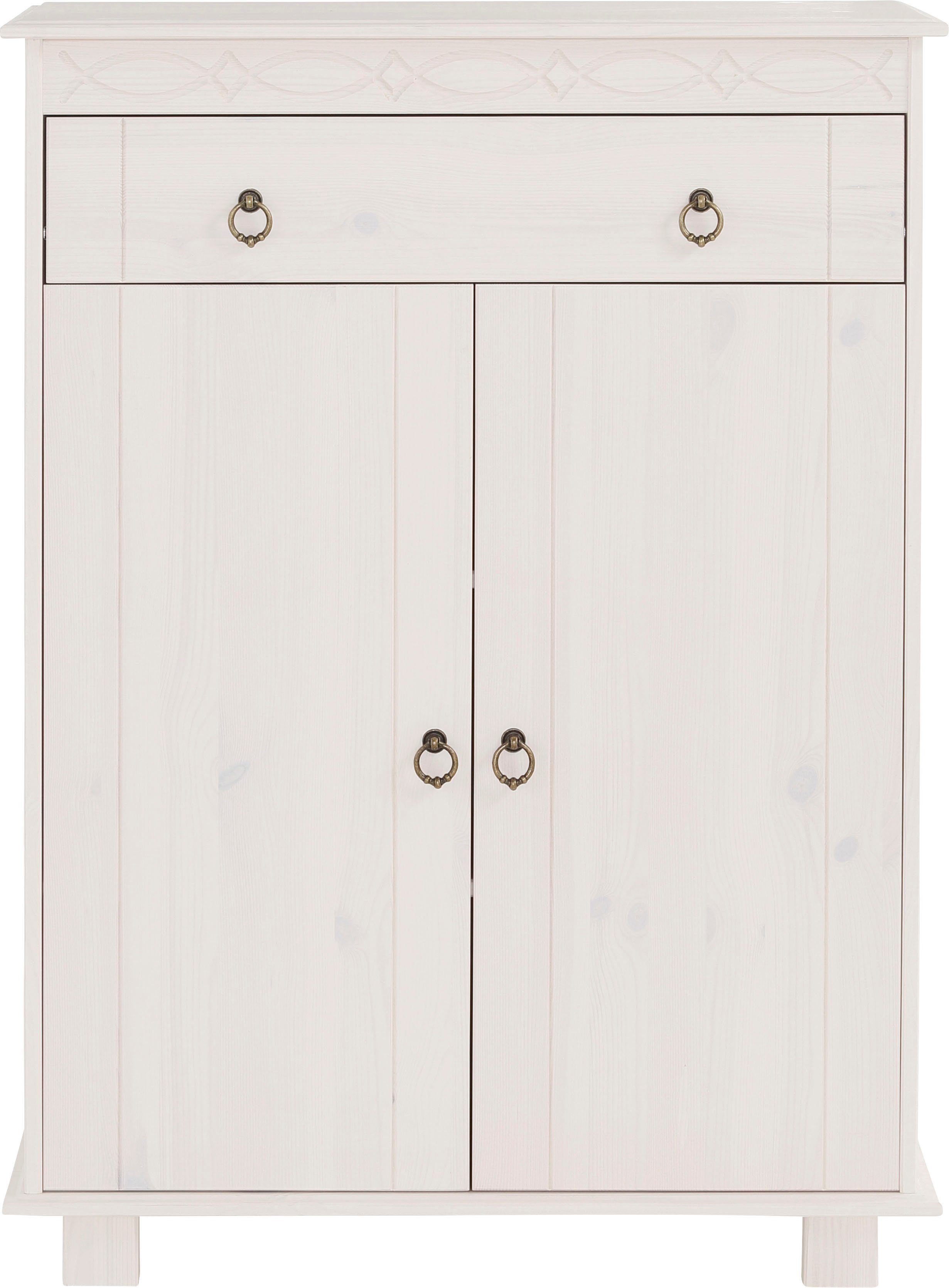 OTTO home Kommode Indra, Sideboard (B/T/H: 74/35/100 cm), aus massiver Kiefer, FSC®-zertifiziert, MADE in EU