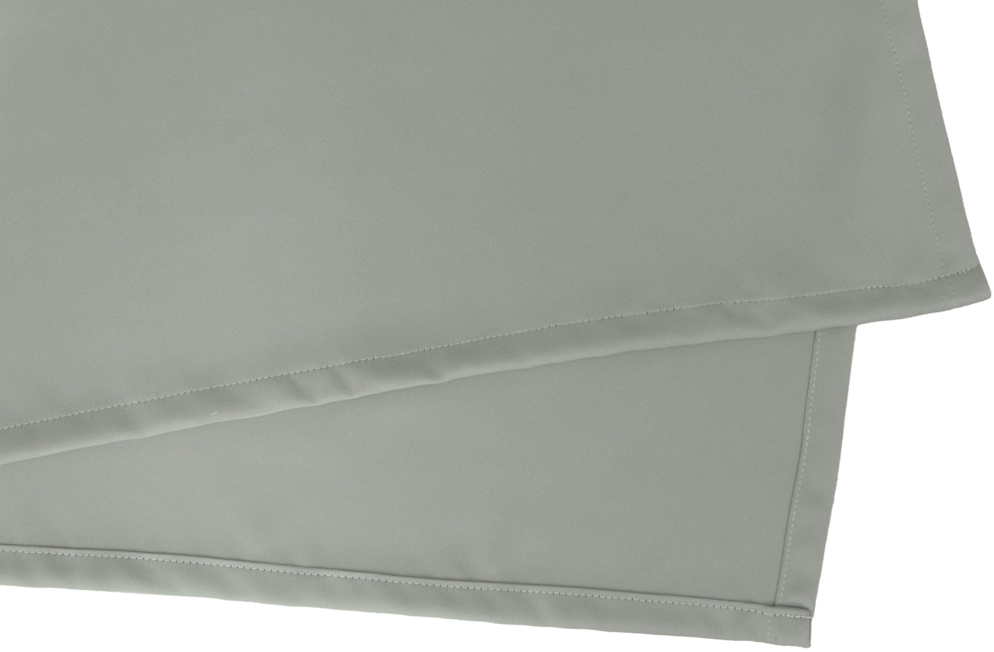 Vorhang Leon1, VHG, verdunkelnd St), silberfarben Ösen (1