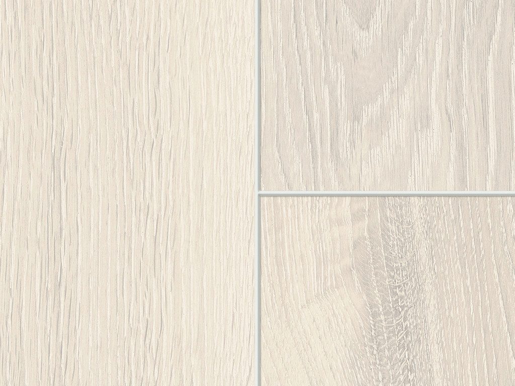 BASICfloor Laminat Laminatboden Eiche weiß Landhausdiele