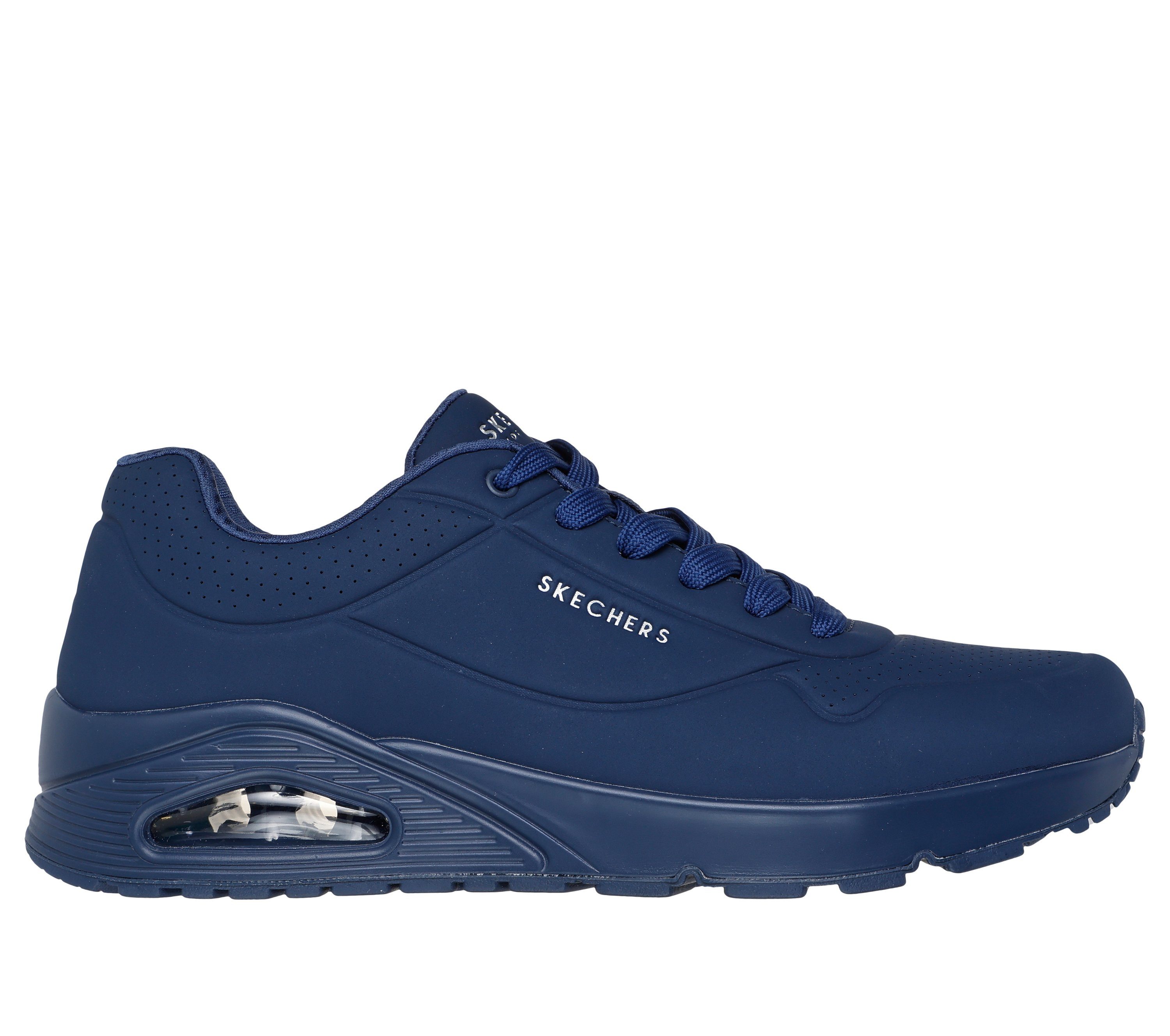 Skechers Uno - Stand on Air Sneaker Freizeitschuh, Halbschuh, Schnürschuh mit Air-Cooled Memory Foam – Bild 2 von 3