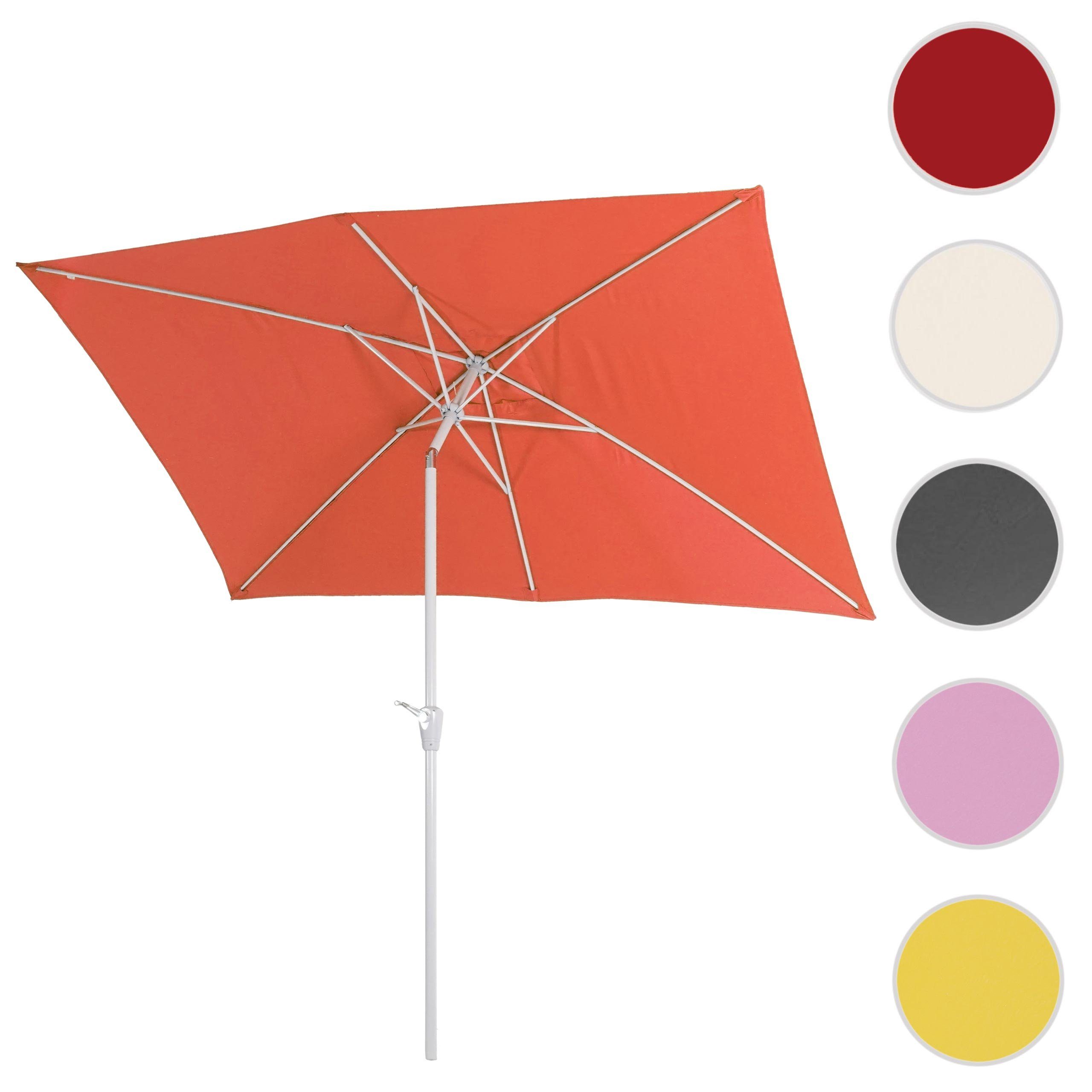MCW Sonnenschirm Castellammare, Kippbar, Lüftungsschlitz, rechteckig, günstig online kaufen