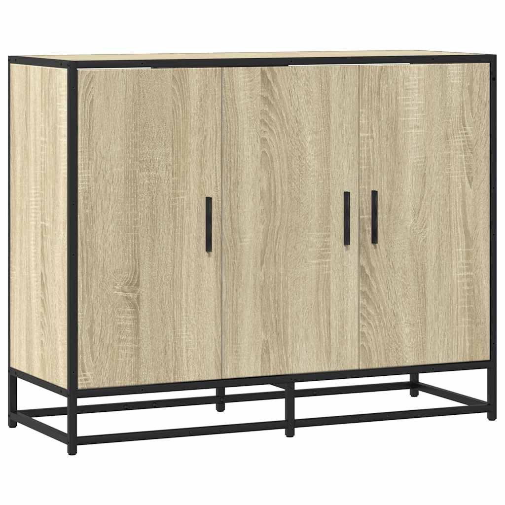vidaXL Sideboard Sideboard Sonoma-Eiche 94x35x76 cm günstig online kaufen