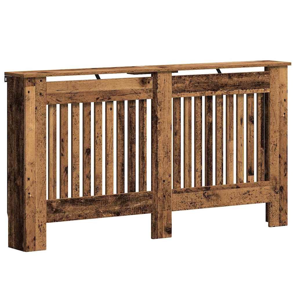 vidaXL Heizkörper Heizkörperabdeckung Altholz 152 x 19 x 81,5 cm Holzwerkstoff
