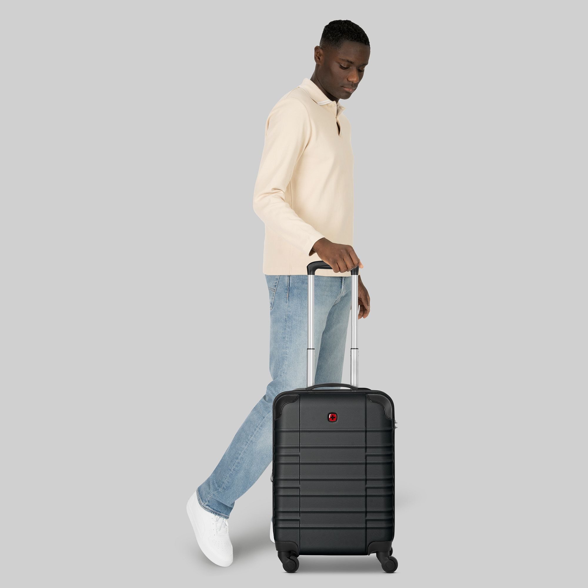 Wenger Handgepäck-Trolley Amplar Evo, 4 Rollen, ABS