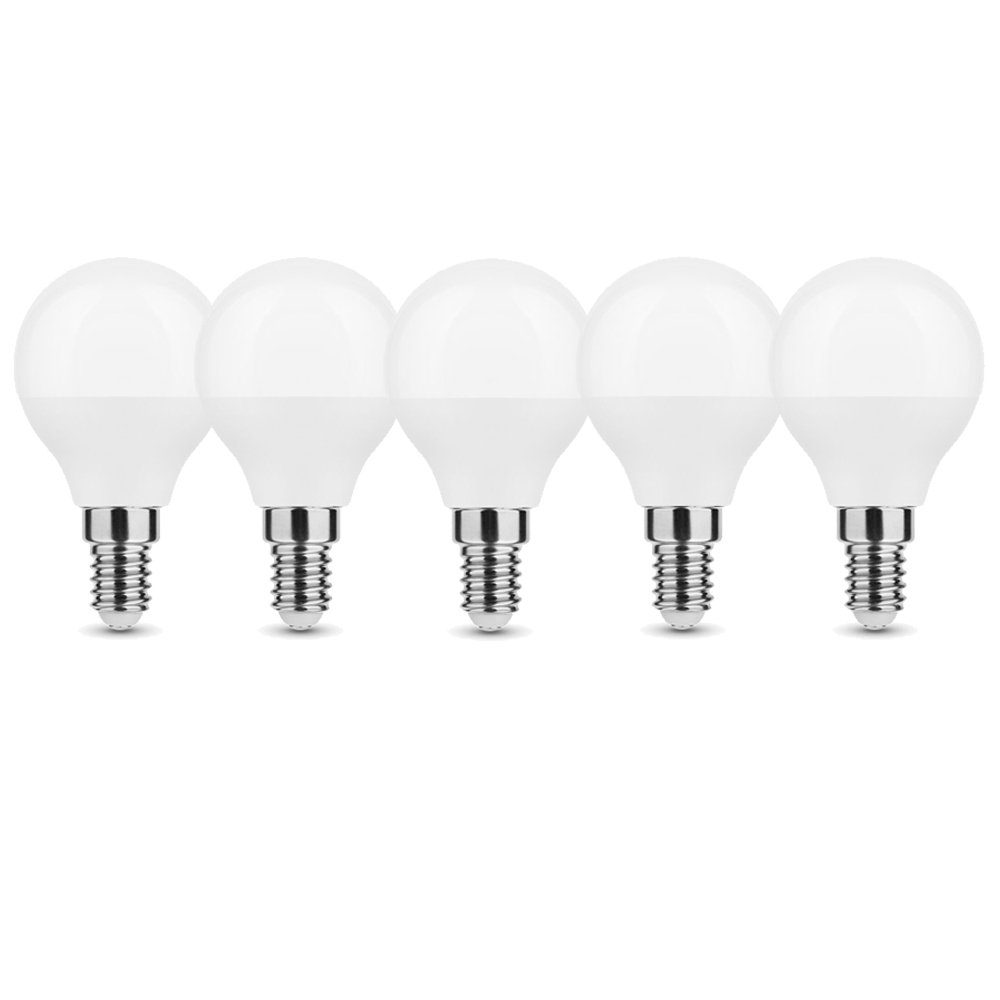 LED-Leuchtmittel 6W E14 LED Lampe Birne Leuchtmittel Leuchte G45 Kugel Milchglas 500