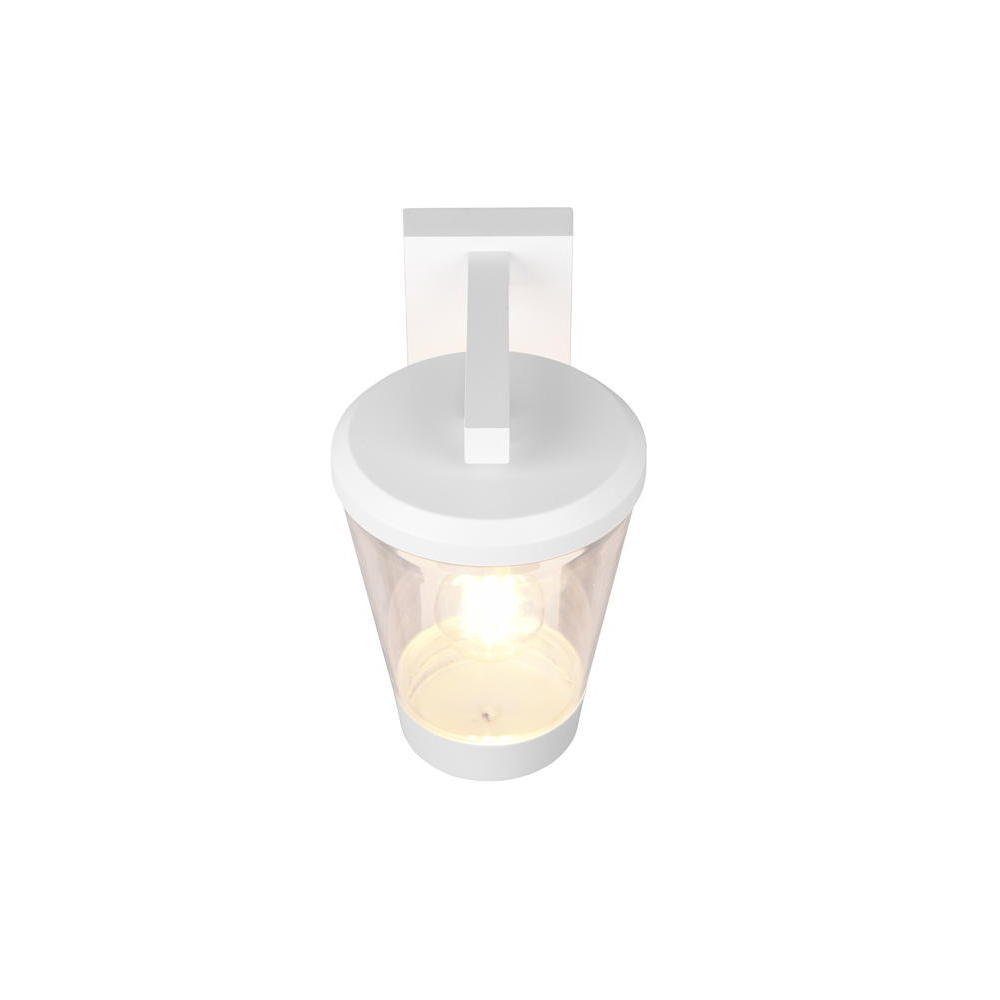 click-licht Wandlicht Wandleuchte Wandlampe, enthalten: Weiß-matt E27 Leuchtmittel IP44, warmweiss, Cavado Nein, Wandleuchte, in Wandleuchte Angabe, keine