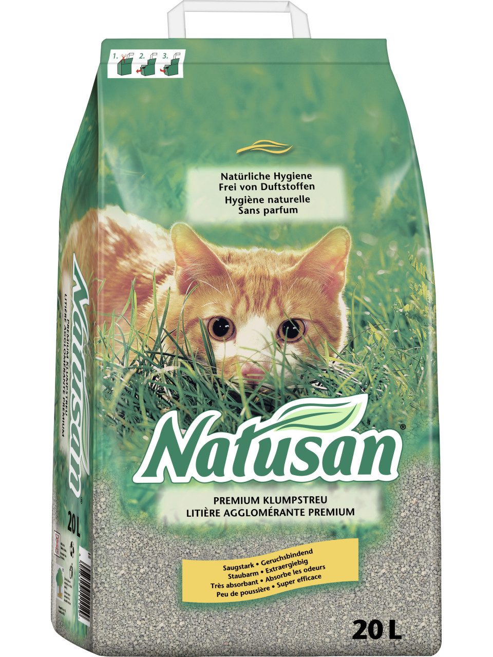 Natusan Katzenstreu Natusan Katzenstreu 20 L