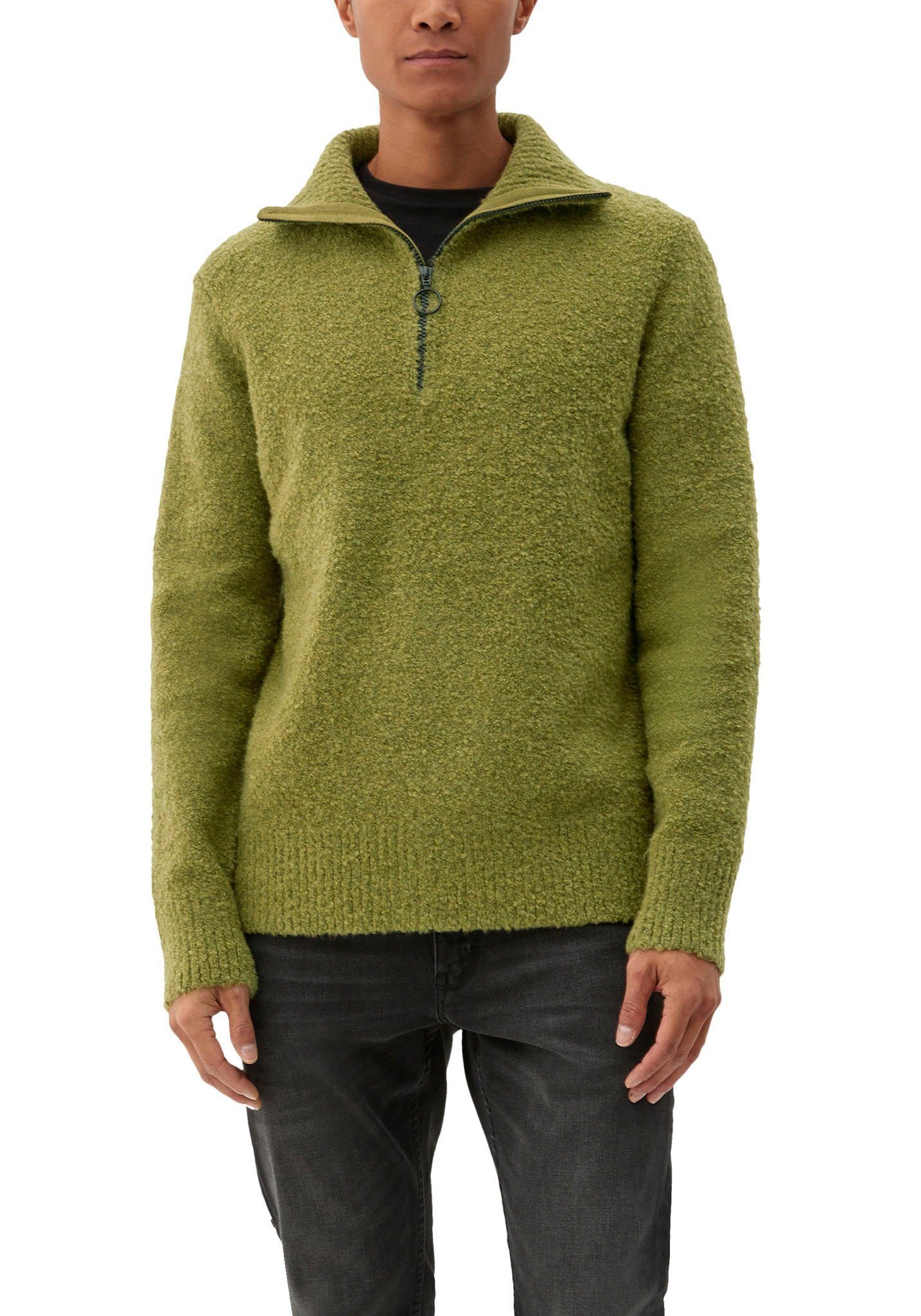 s.Oliver Strickpullover grün