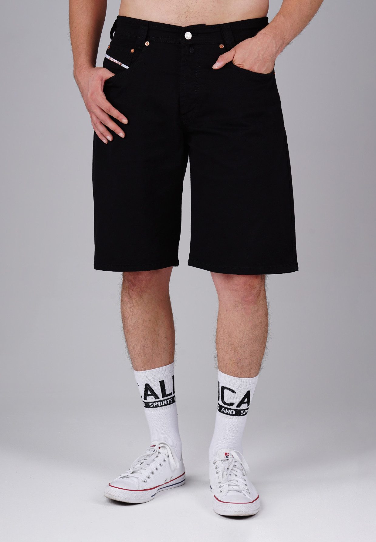 PICALDI Jeans Shorts Gabardine Sum (1-tlg) Clean-Look