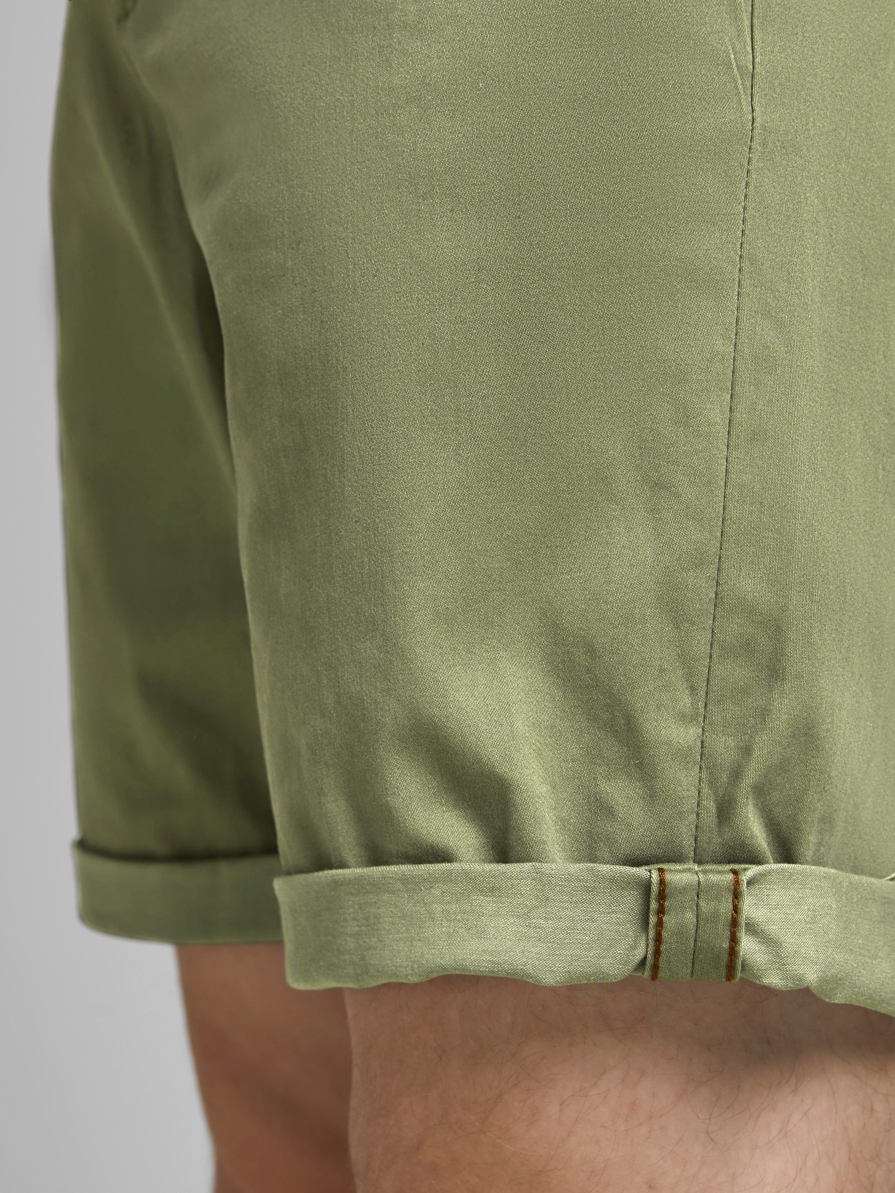 Jack & Jones Chinoshorts JPSTBOWIE JJSHORTS S mit Aufschlag