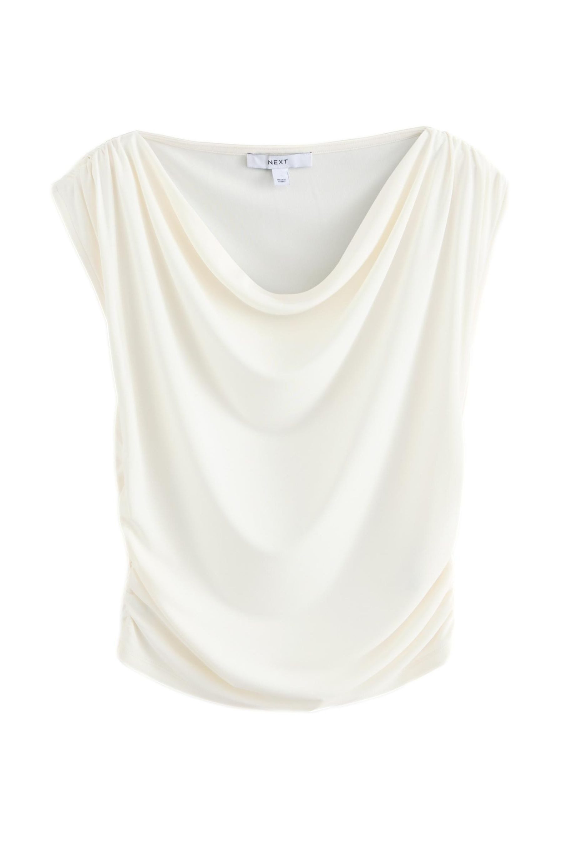 Next Shirttop Ärmelloses, drapiertes Oberteil (1-tlg)