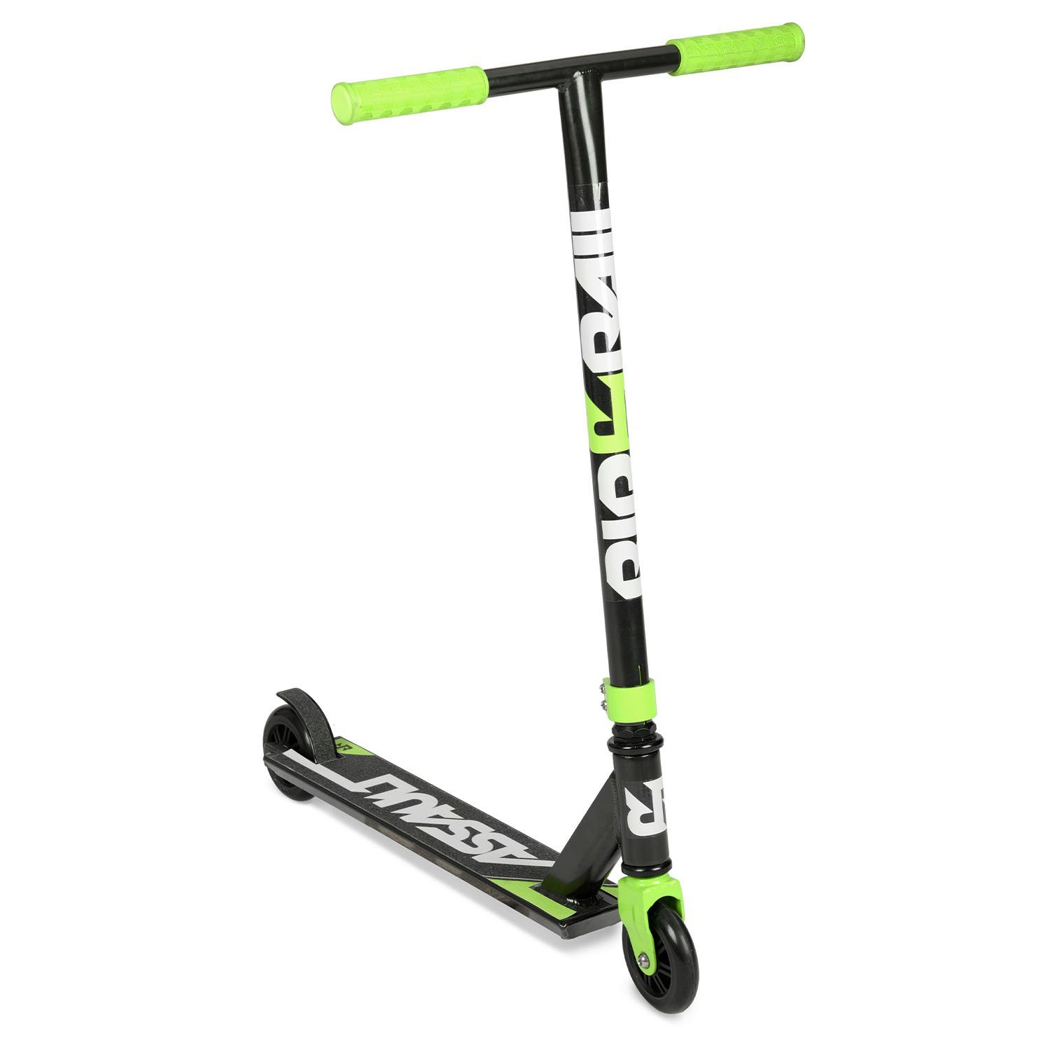 RipRail Scooter Assault, Stunt Scooter ab 6 Jahre Kinderroller Cityroller Tretroller für Tricks