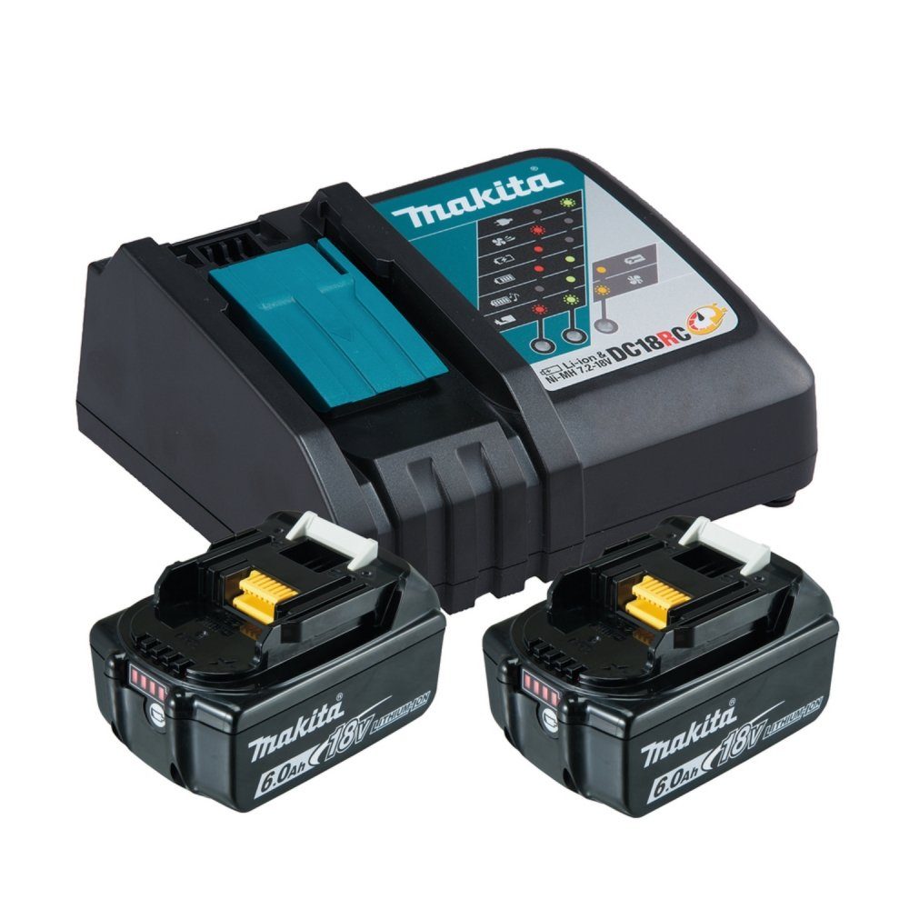 Makita Powersource-Kit - Werkzeug-Akku Starterset - schwarz Akku Starter-Set