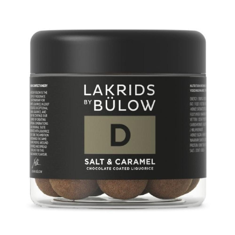 Lakrids by Bülow Süßigkeit Schokoladen-Lakritz D - Salt & Caramel (115g)