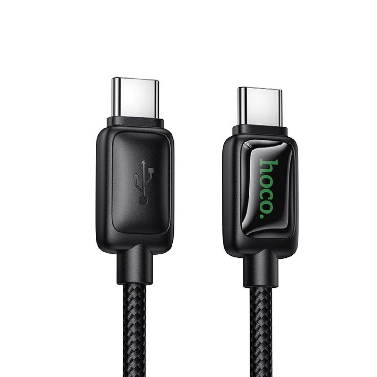 hoco. U146 USB-Kabel, USB C Stecker, USB C (120 cm), LCD Display, 60 W PD QC 3.0, Daten 480 Mb/s