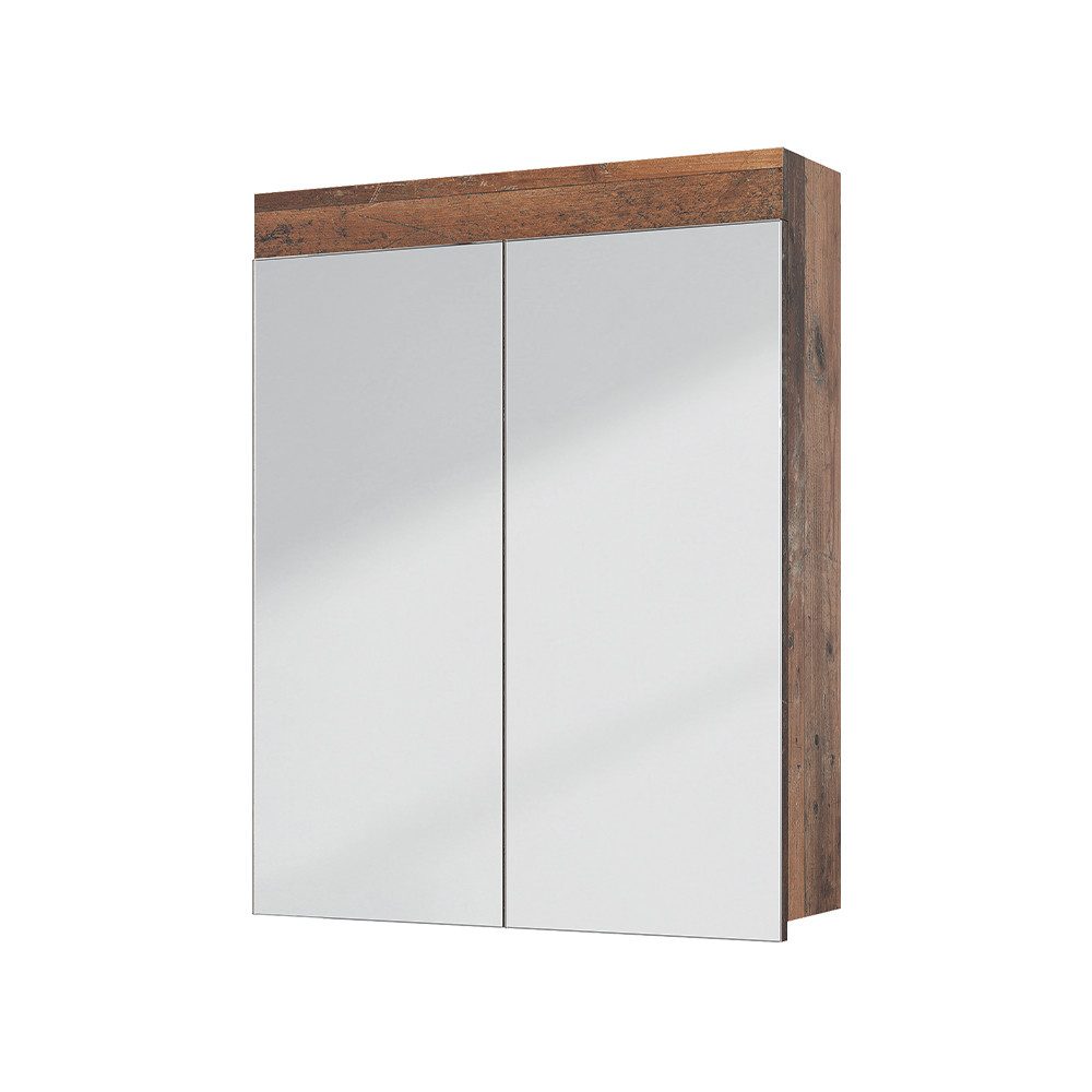 Vicco Badezimmerspiegelschrank Luna, Oldstyle, 60 x 77 cm (1-St)
