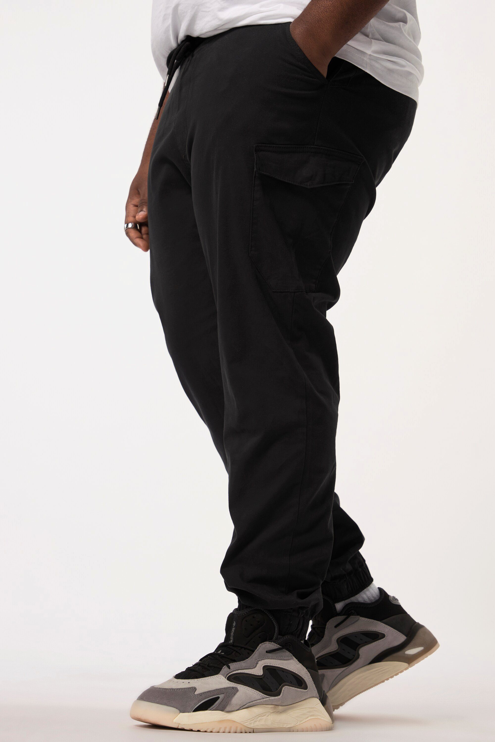 STHUGE Schlupfhose Cargohose Modern Fit Elastikbund 6 Taschen