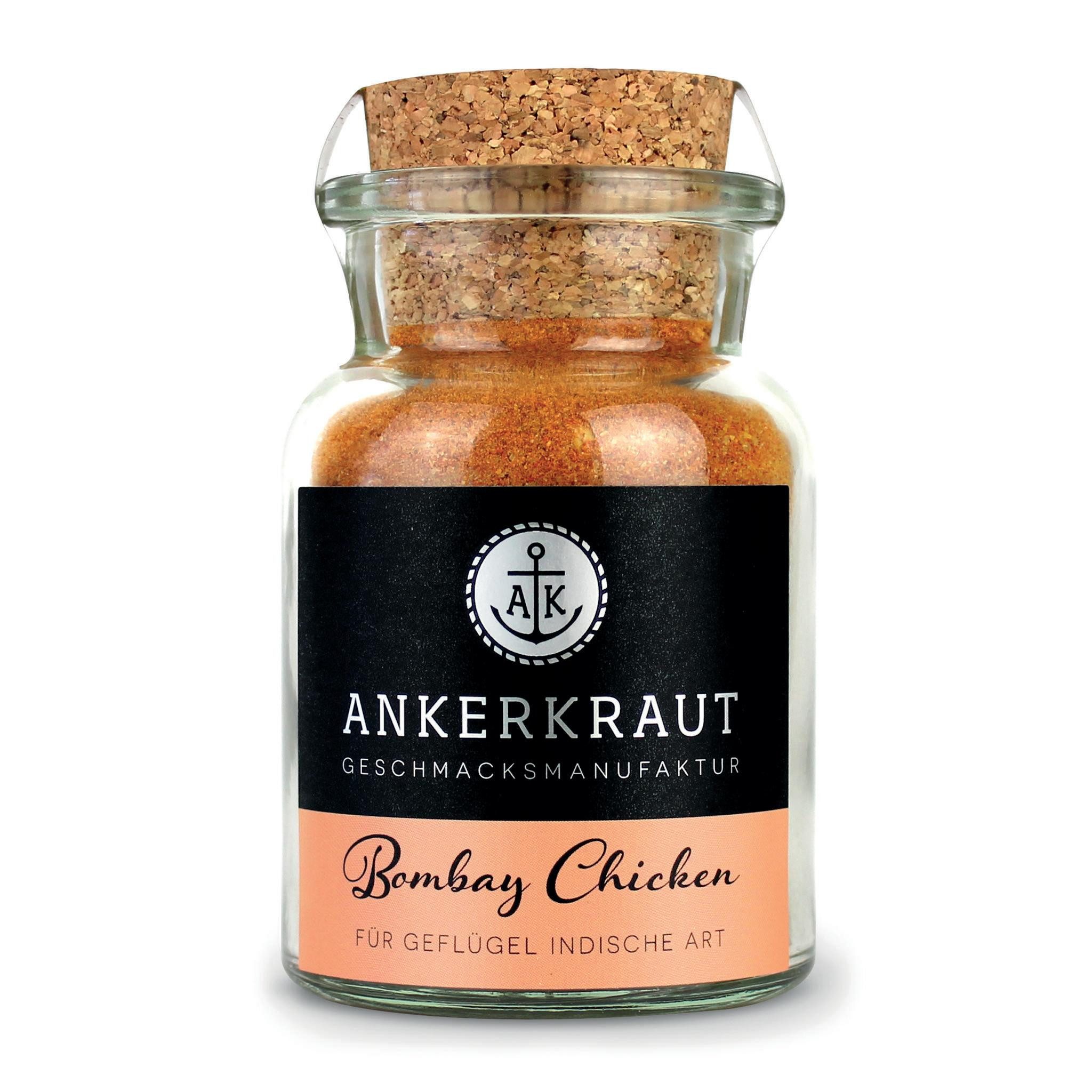Ankerkraut Gewürz Bombay Chicken, BBQ-Rub, Ankerkraut Bombay Chicken Gewürz - Gewürzmischung BBQ