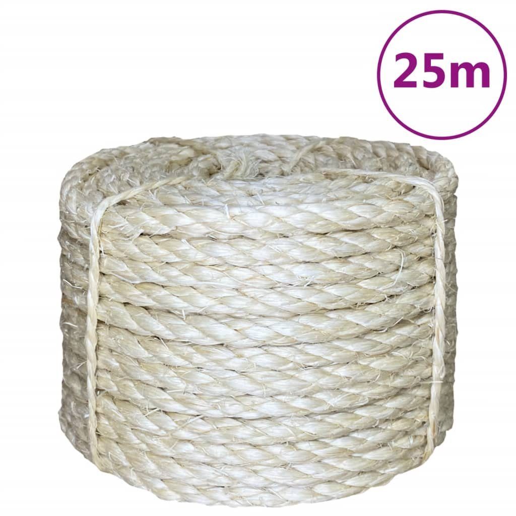 vidaXL Seil 100 Sisal 8 mm 25 m Seil (1tlg)