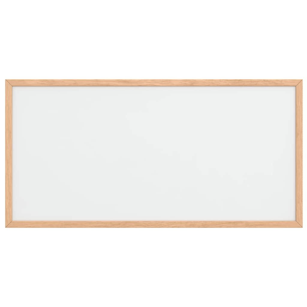 vidaXL Pinnwand Magnetisches Whiteboard mit Rahmen aus massivem Kiefernholz 60 x 30 cm