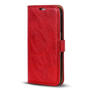 CoolGadget Handyhülle Retro Klapphülle für Samsung Galaxy S6 Edge 5,1 Zoll, Schutzhülle Wallet Case Kartenfach Hülle für Samsung Galaxy S6 Edge