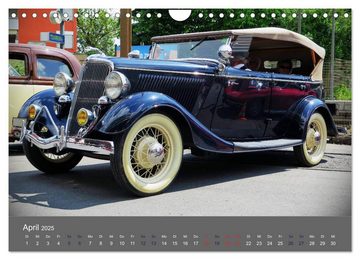 CALVENDO Wandkalender Ford Classics (Wandkalender 2025 DIN A4 quer), CALVENDO Monatskalender
