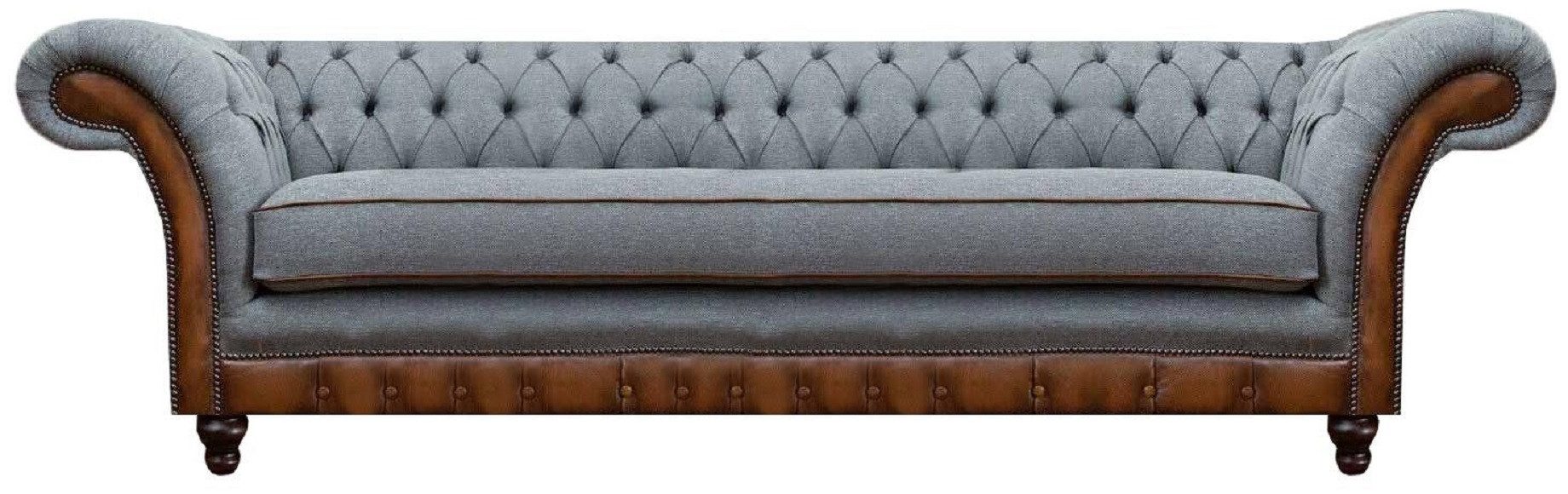 Xlmoebel Chesterfield-Sofa Elegantes Chesterfield-Sofa für das Wohnzimmer, drei Sitze, Hergestellt in Europa