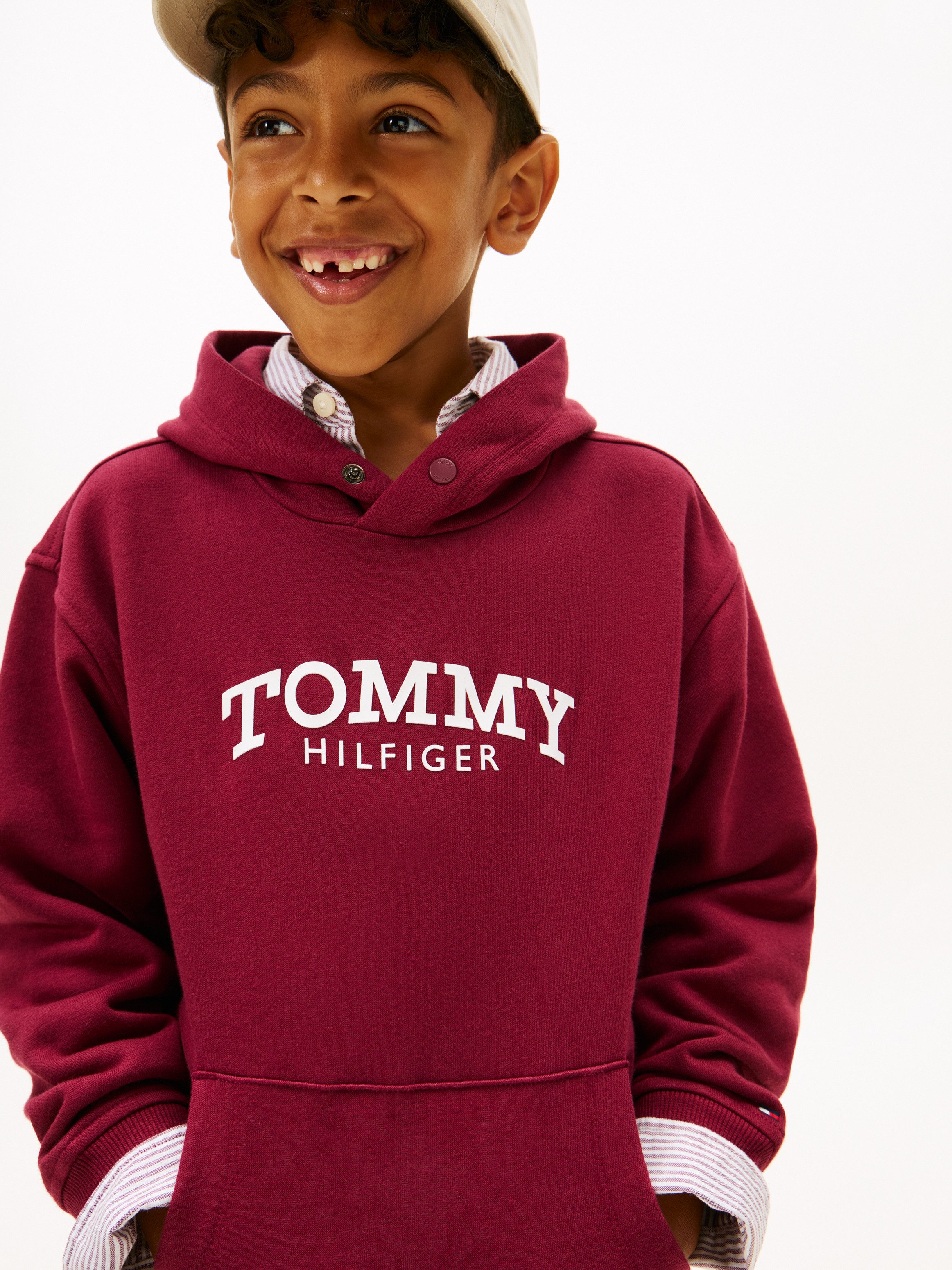Tommy Hilfiger Kapuzensweatshirt Regular fit, für Kinder bis 16 Jahre