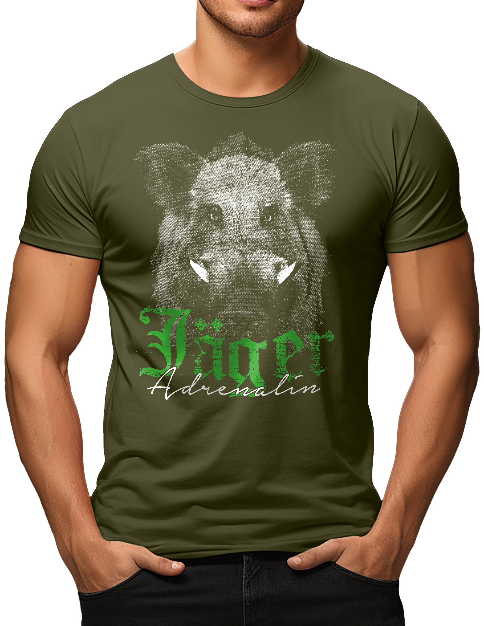 T-Shirt für leidenschaftliche Jäger: Adrenalin