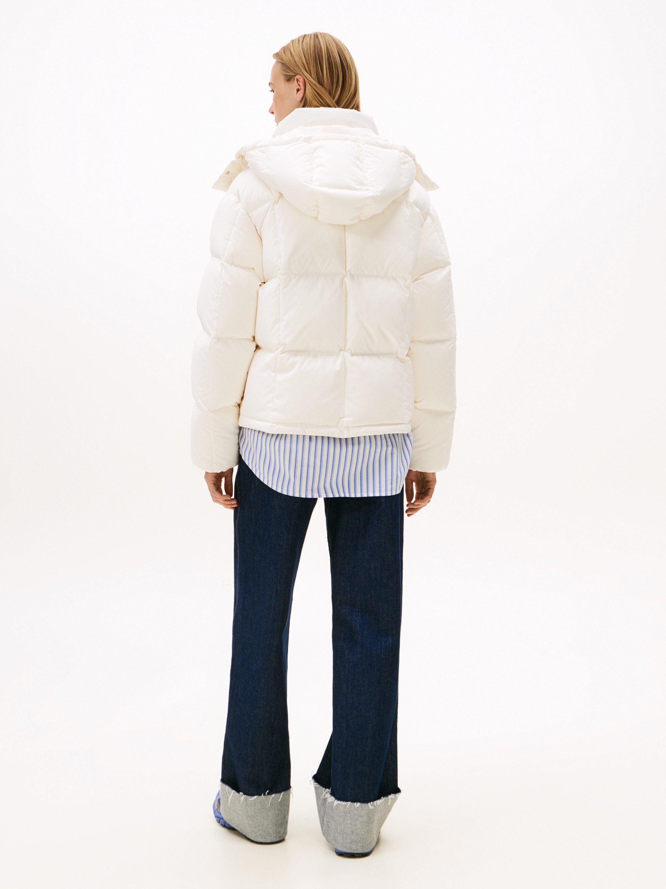 Tommy Jeans Steppjacke TJW ALASKA GRID DOWN JACKET EXT