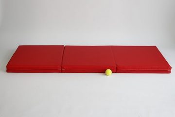 NiroSport Turnmatte Klappmatte Turnmatte 180 x 70 x 8 cm Gymnastikmatte Fitness (1er-Pack), abwaschbar, robust