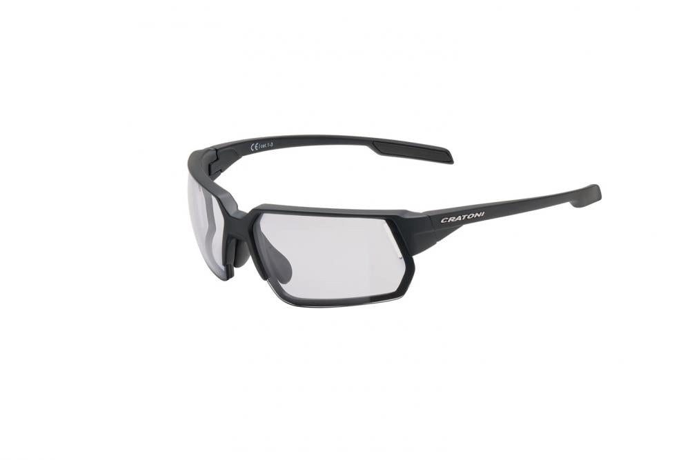 Cratoni Fahrradbrille Cratoni Sonnenbrille C-Lite NXT photochr coffee matt, Glas klar, plasm