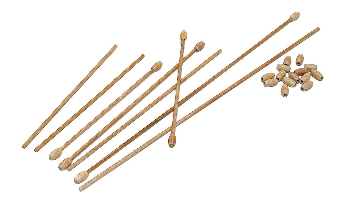 MEYCO Hobby Mobile Holzstangen, 8 Stück