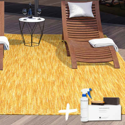 Teppich CAPRI, Musterring, rechteckig, UV-Beständig