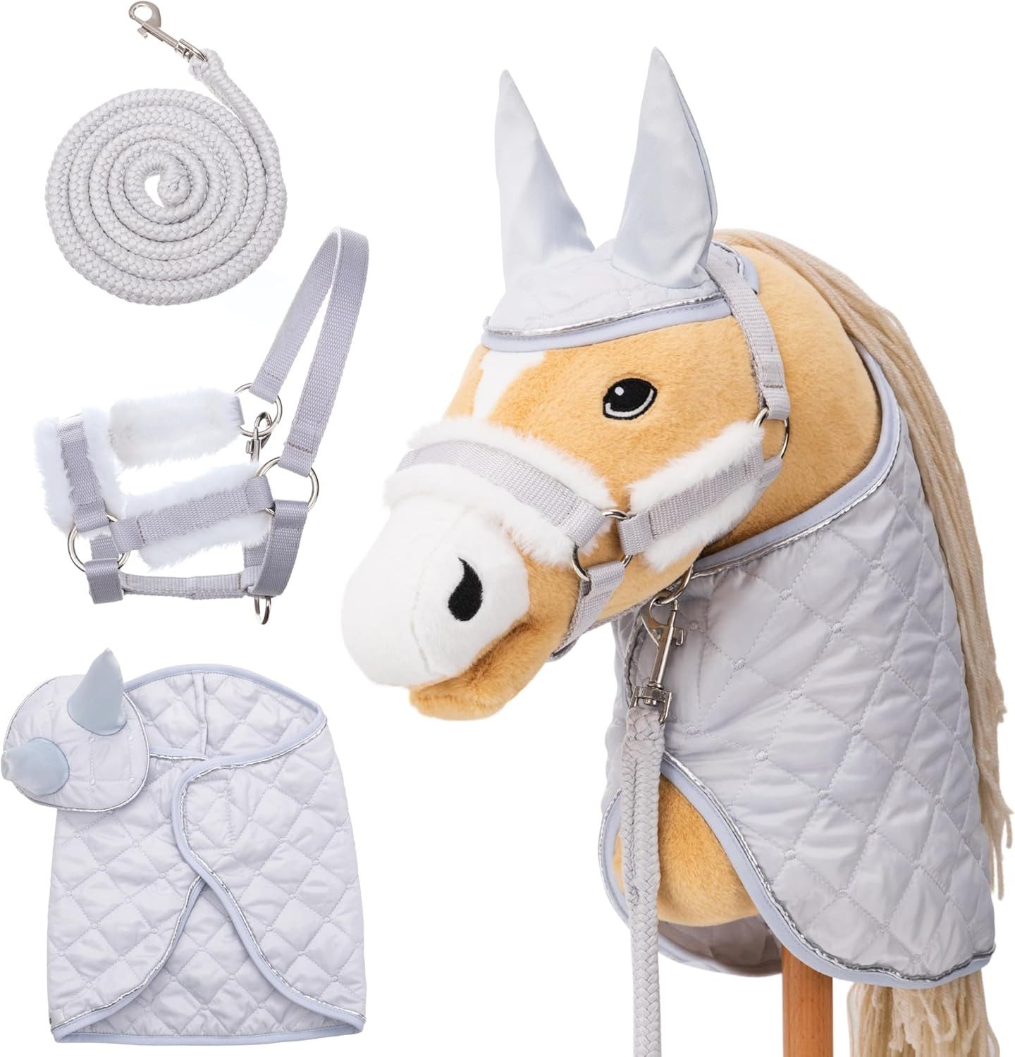 Hoofly Steckenpferd Hobby Horse Zubehör Set, (3er Set, Hobby Horse Zubehör Set)