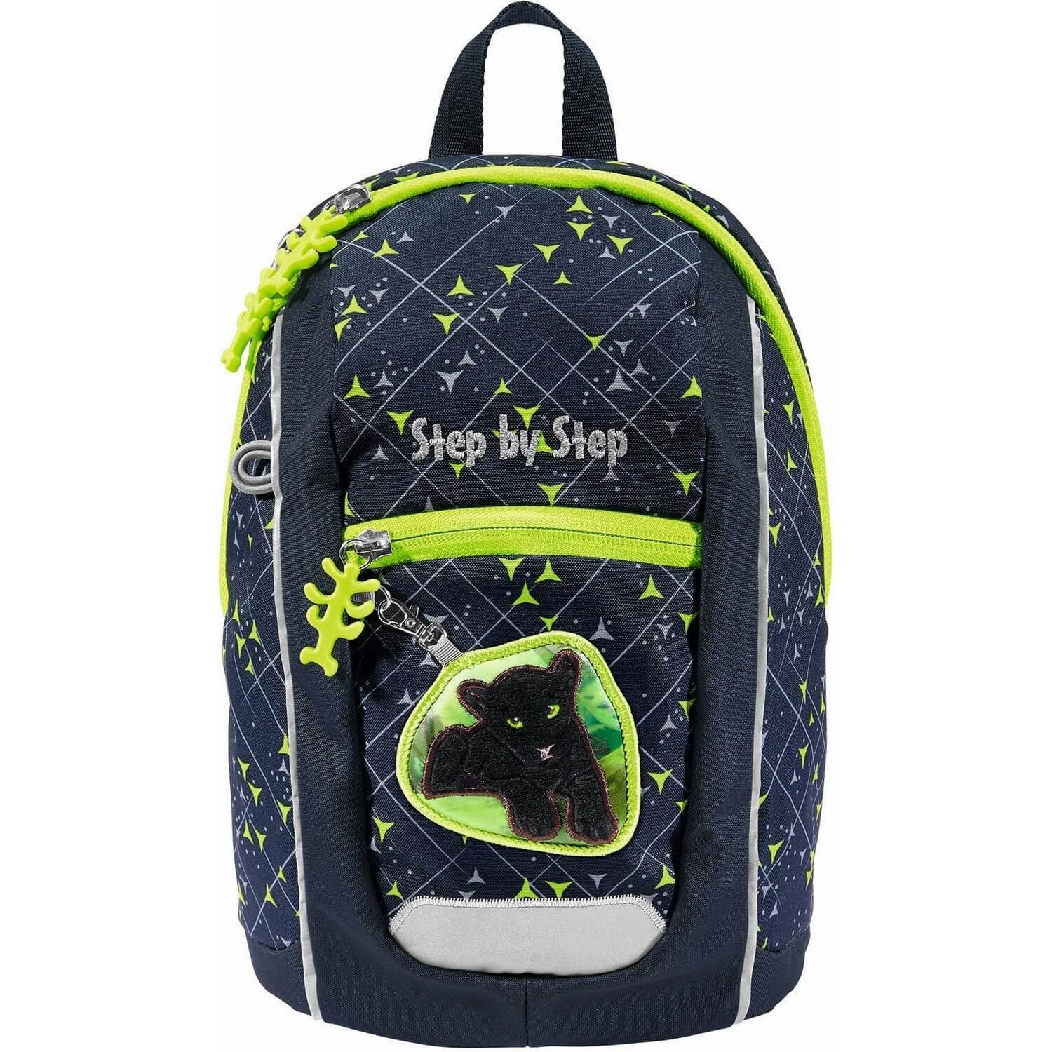 Step by Step Kinderrucksack Junior KIGA MINI Rucksack-Set Little Wild Cat Chiko 2-tlg.