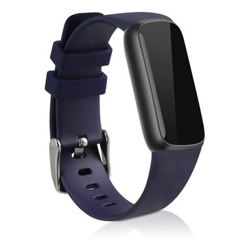 kwmobile Uhrenarmband, 2x Sportarmband kompatibel mit Fitbit Luxe - Armband TPU Silikon Set Fitnesstracker