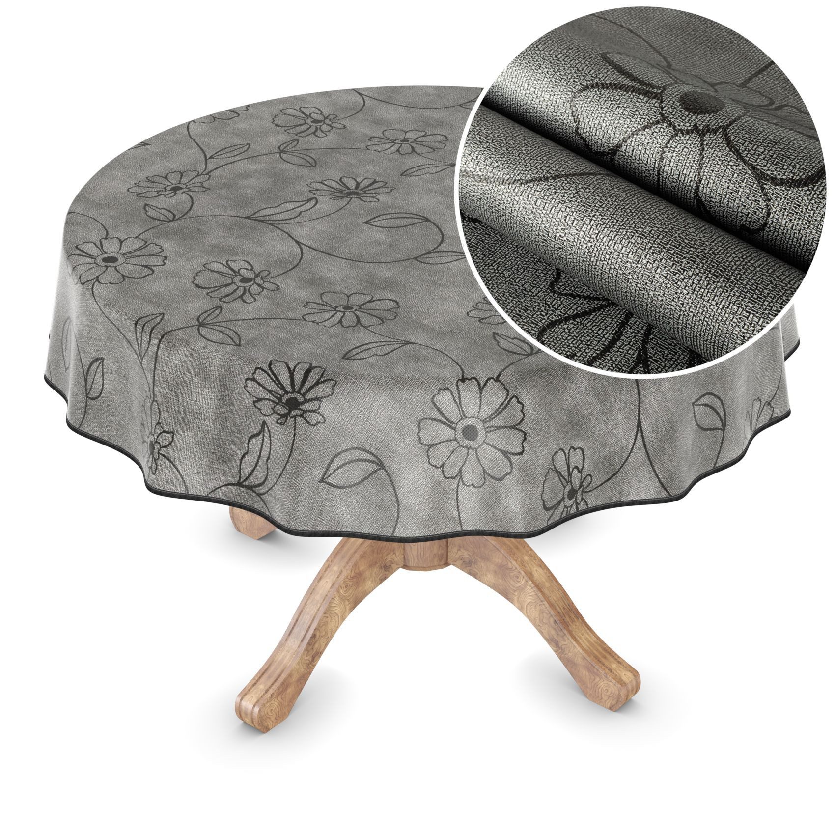 ANRO Tischdecke Besonders Feine Wachstuchtischdecke Premium günstig online kaufen