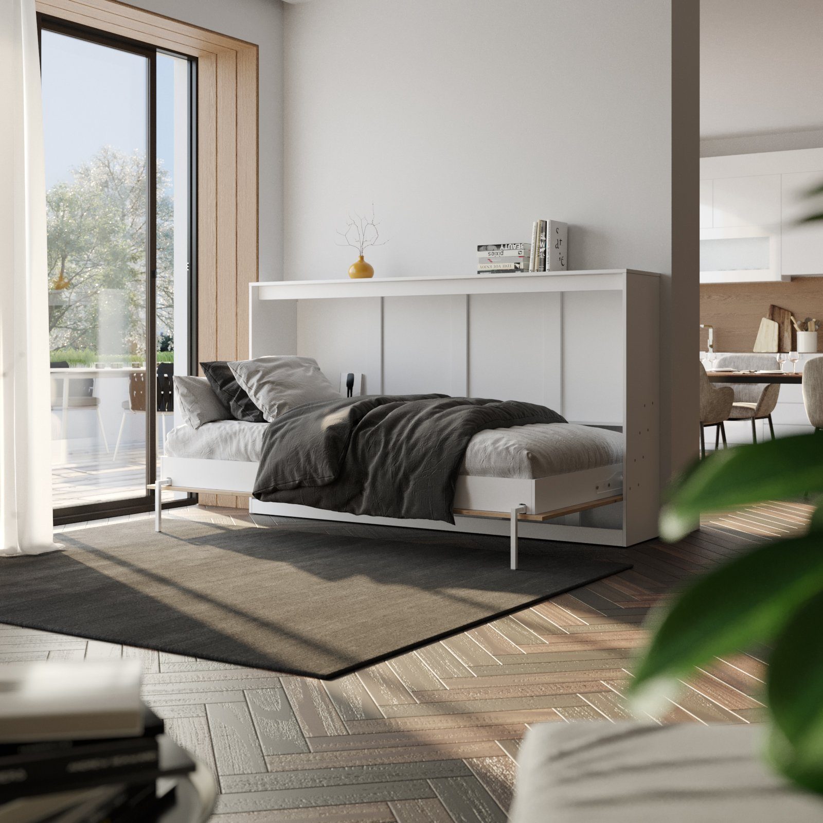 SMARTBett Schrankbett Klassik 100x200 / 140x200 günstig online kaufen
