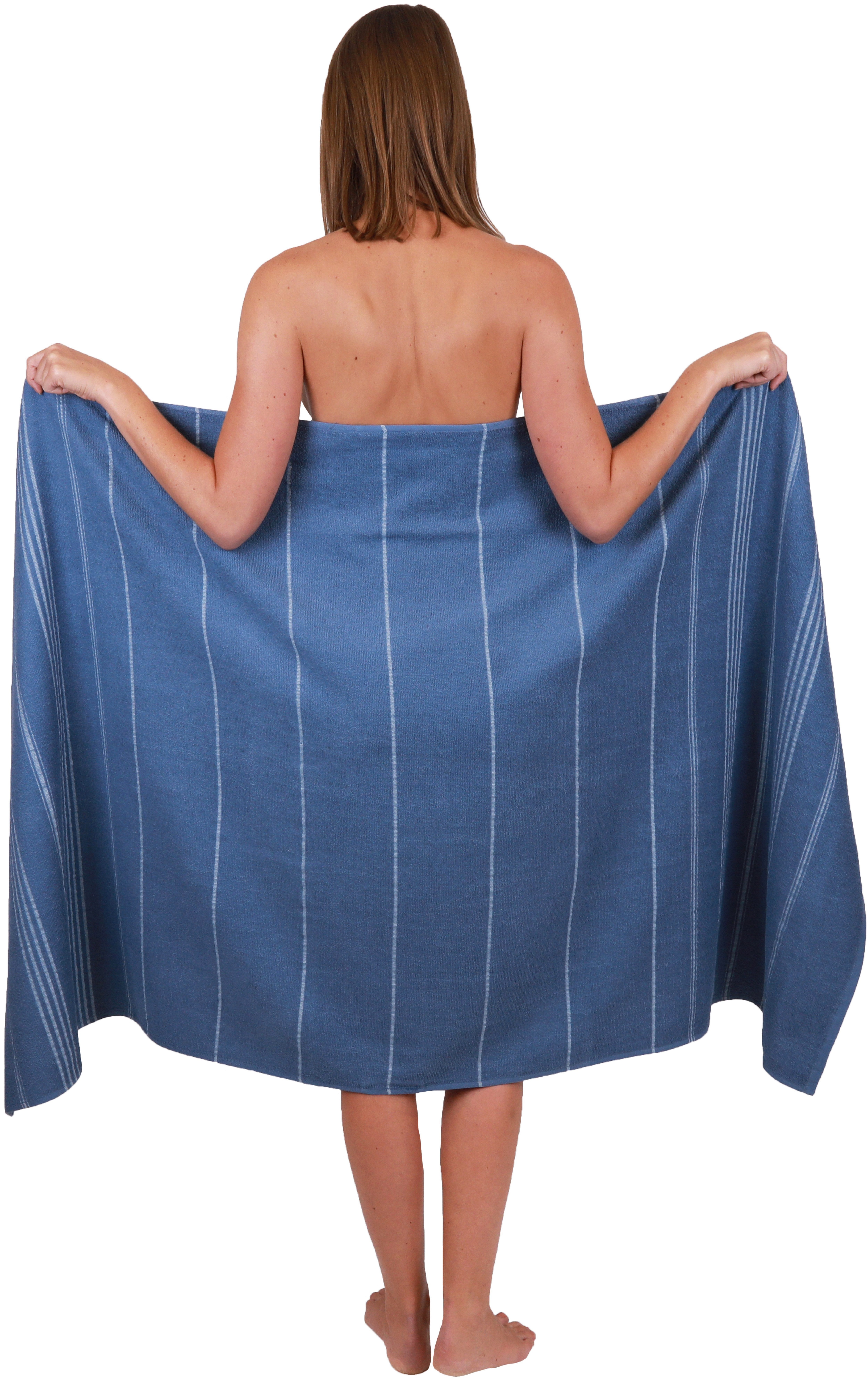 Betz Strandtuch Betz XXL Badetuch LINES Strandtuch Saunahandtuch Liegetuch 90x180 cm, 100% Baumwolle