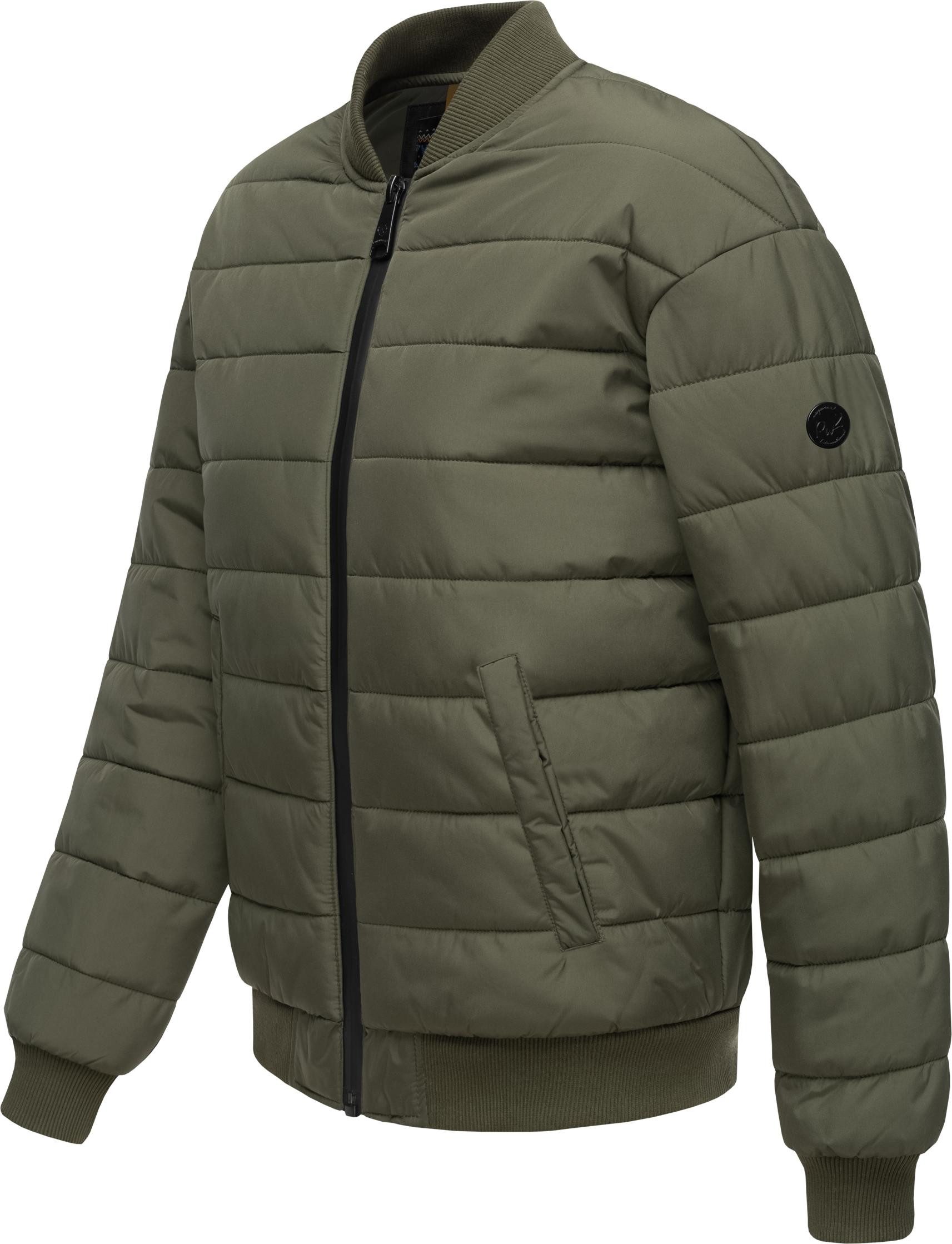 Ragwear Bomberjacke Bombina Wasserdichte Damen Winterjacke im Oversized-Look