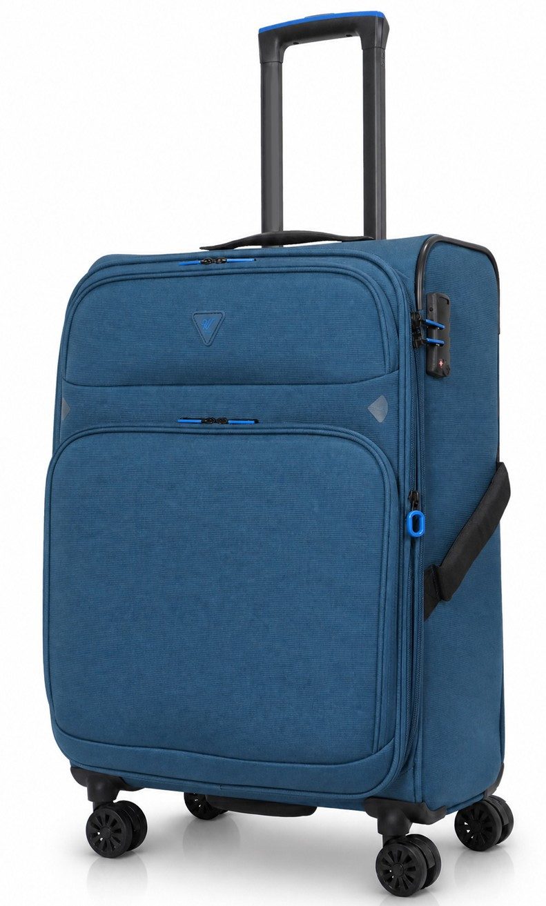 Verage Koffer Erweiterbar Weichschalenkoffer Breeze, Stoffkoffer mit, 4 Rollen,Volumenerweiterung,TSA-Zahlenschloss, Handgepäckkoffer S/M/L/Set