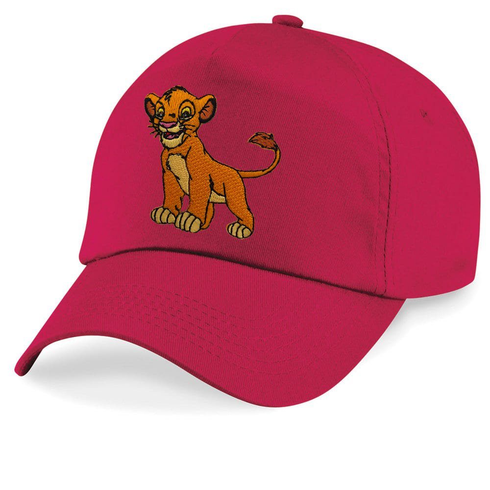 Blondie & Size Stick Cap Löwen der Kinder Baseball König Lion One Simba Brownie Rot Nala Patch
