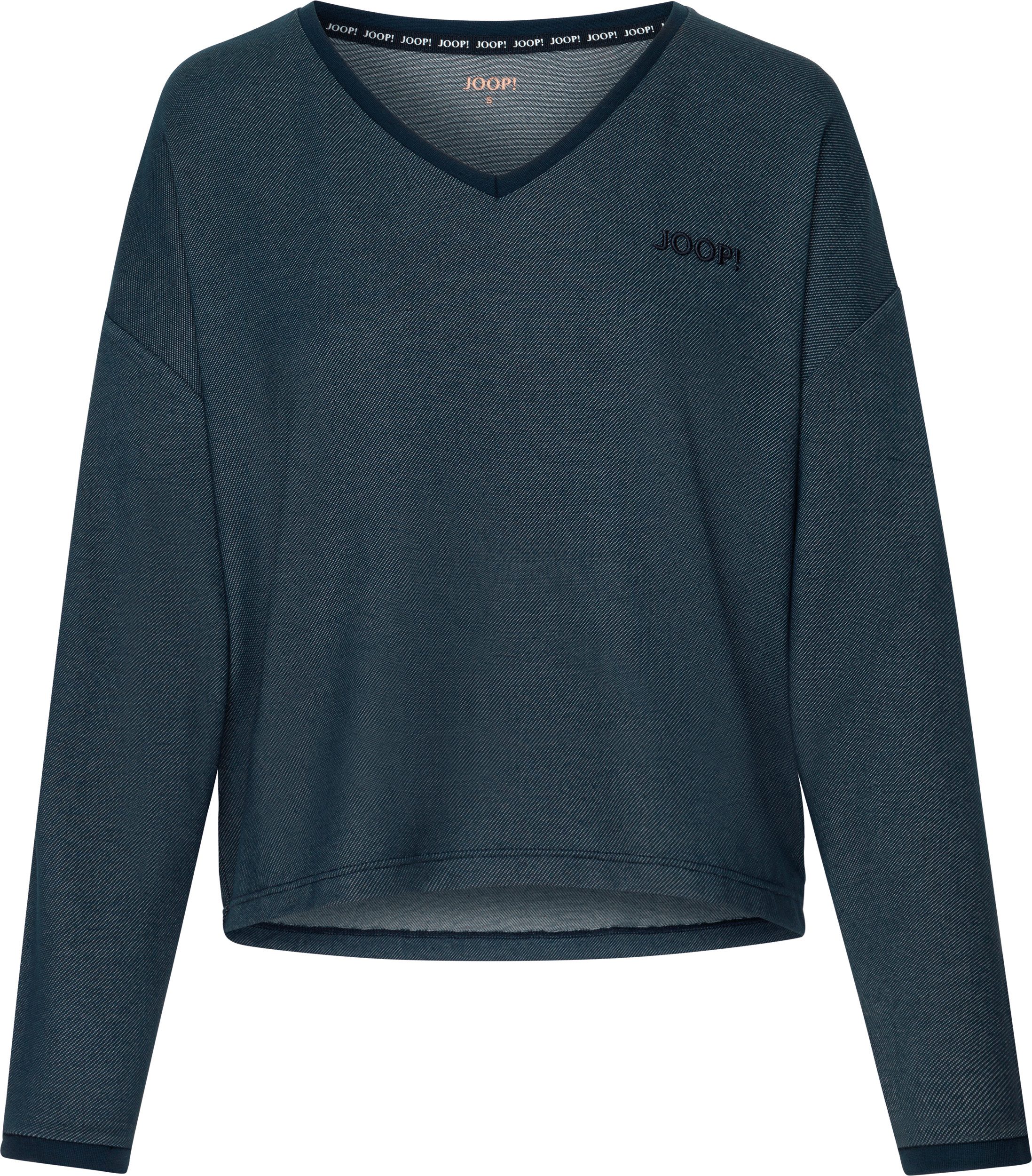 JOOP! Bodywear Pyjamaoberteil JOOP! Bodywear 642185 Shirt long sleeve midnight