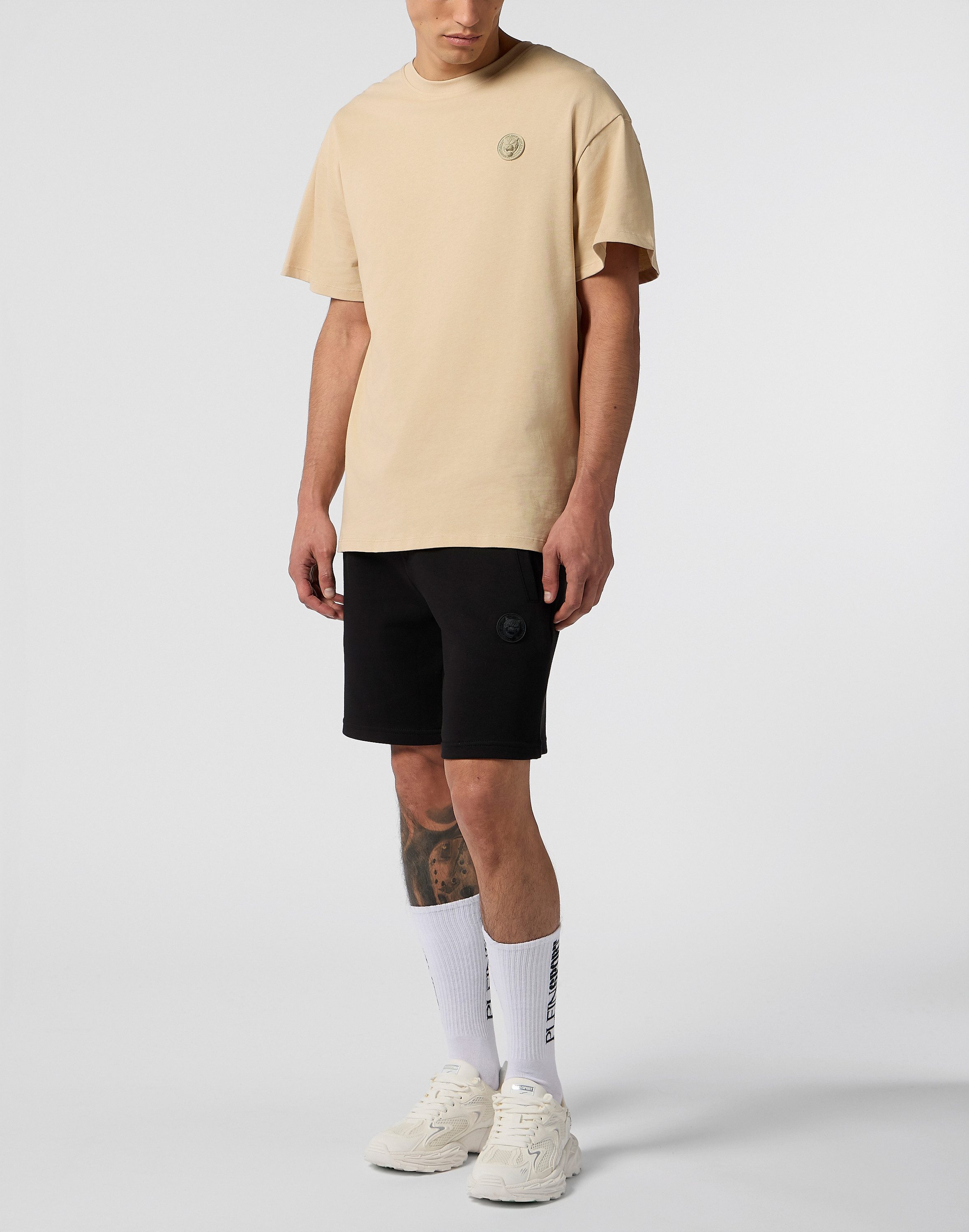 PLEIN SPORT Shorts Fleece Shorts 3D Tiger