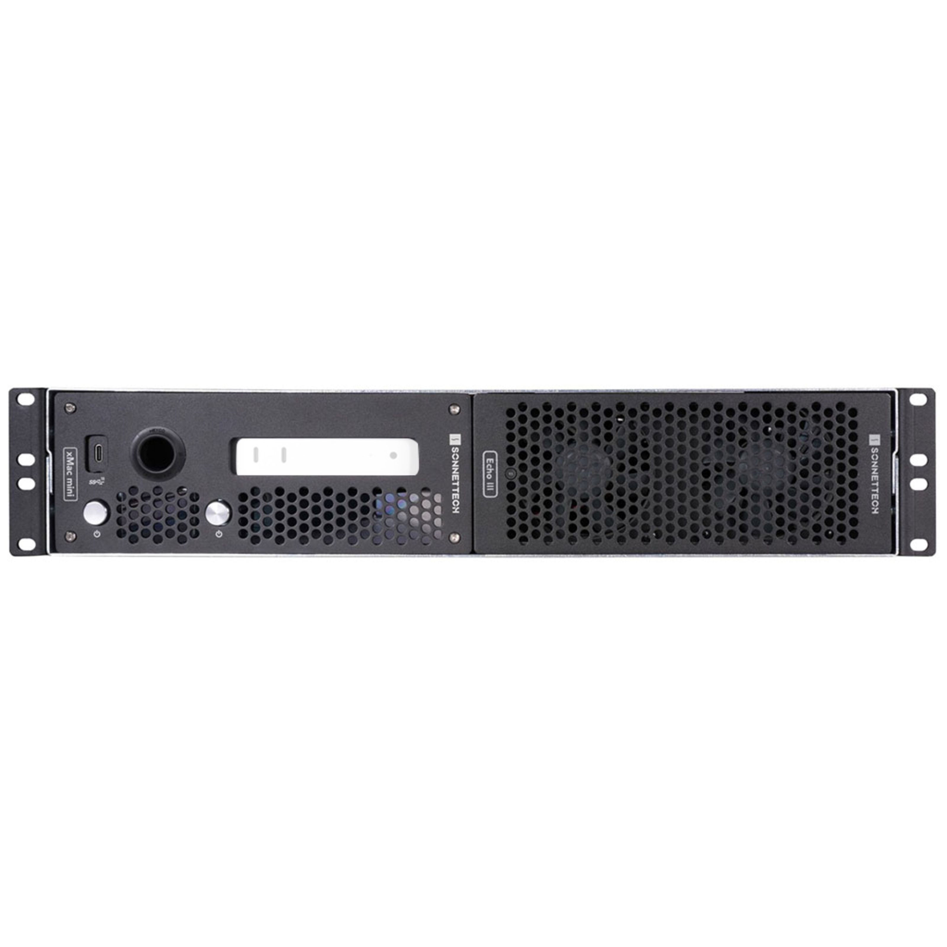 Sonnet Adapter, xMac mini (2024) 2U Rackmount System with Echo III Module - Apple