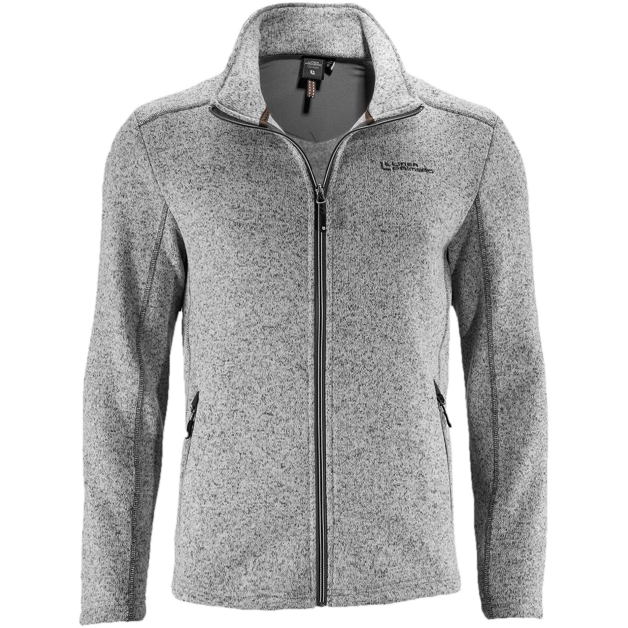 DEPROC Active Fleecejacke YORKTON V MEN weiche Fleecejacke in traditioneller Optik