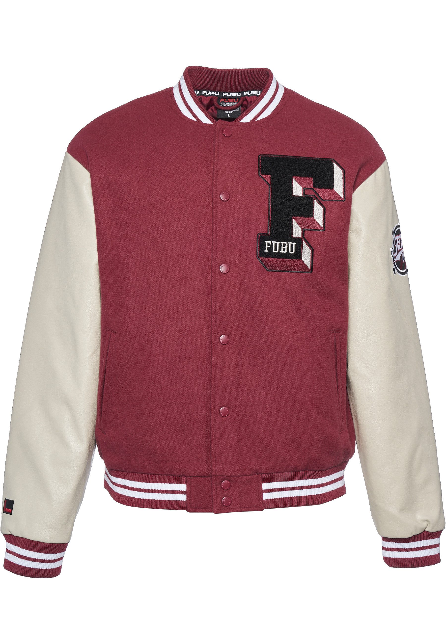 Fubu Bomberjacke Fubu Herren FM233-009-1 FUBU College Varsity Jacket (1-St)