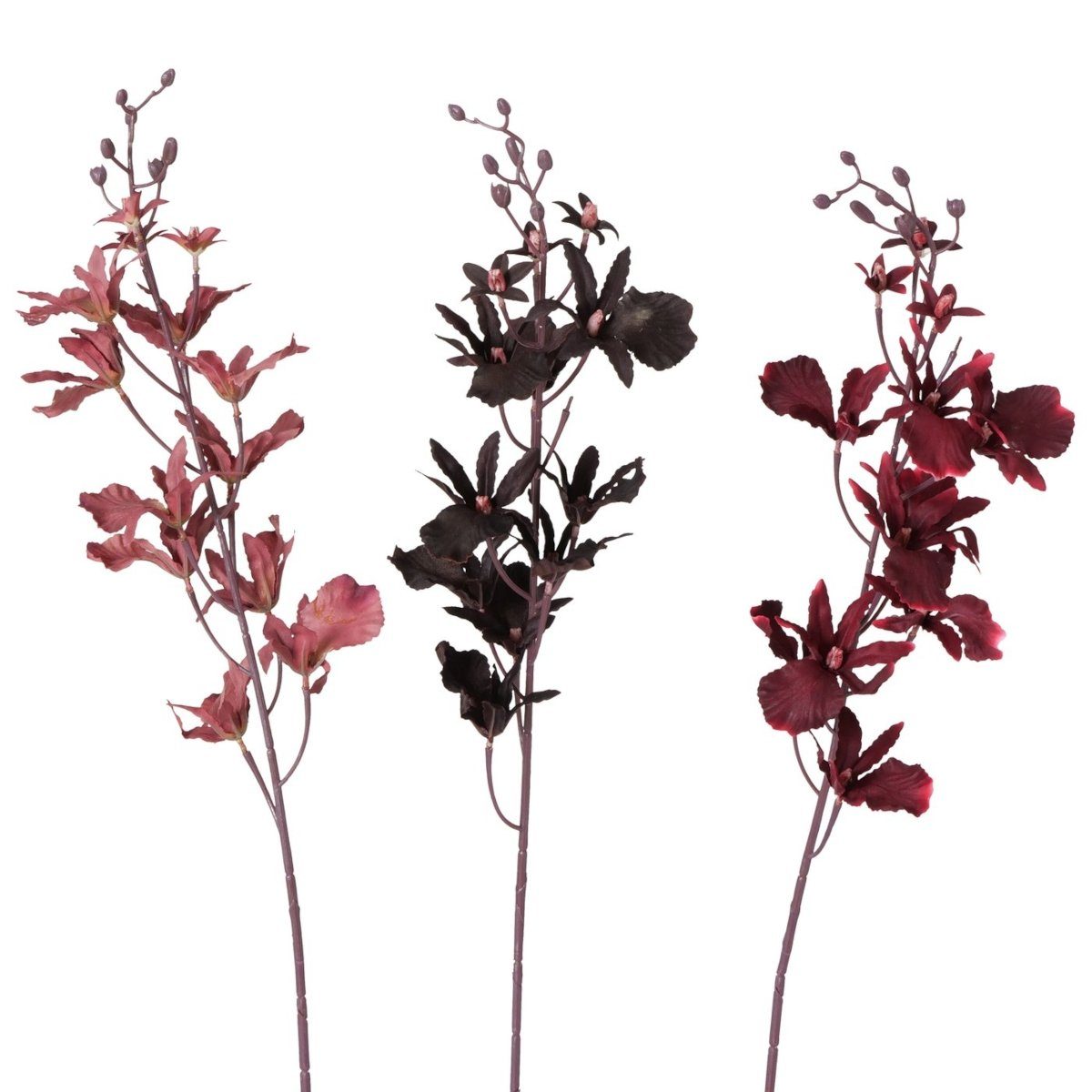 Kunstpflanze Dekozweig Orchide sortiert 1 Stück, BOLTZE, Höhe 0 cm