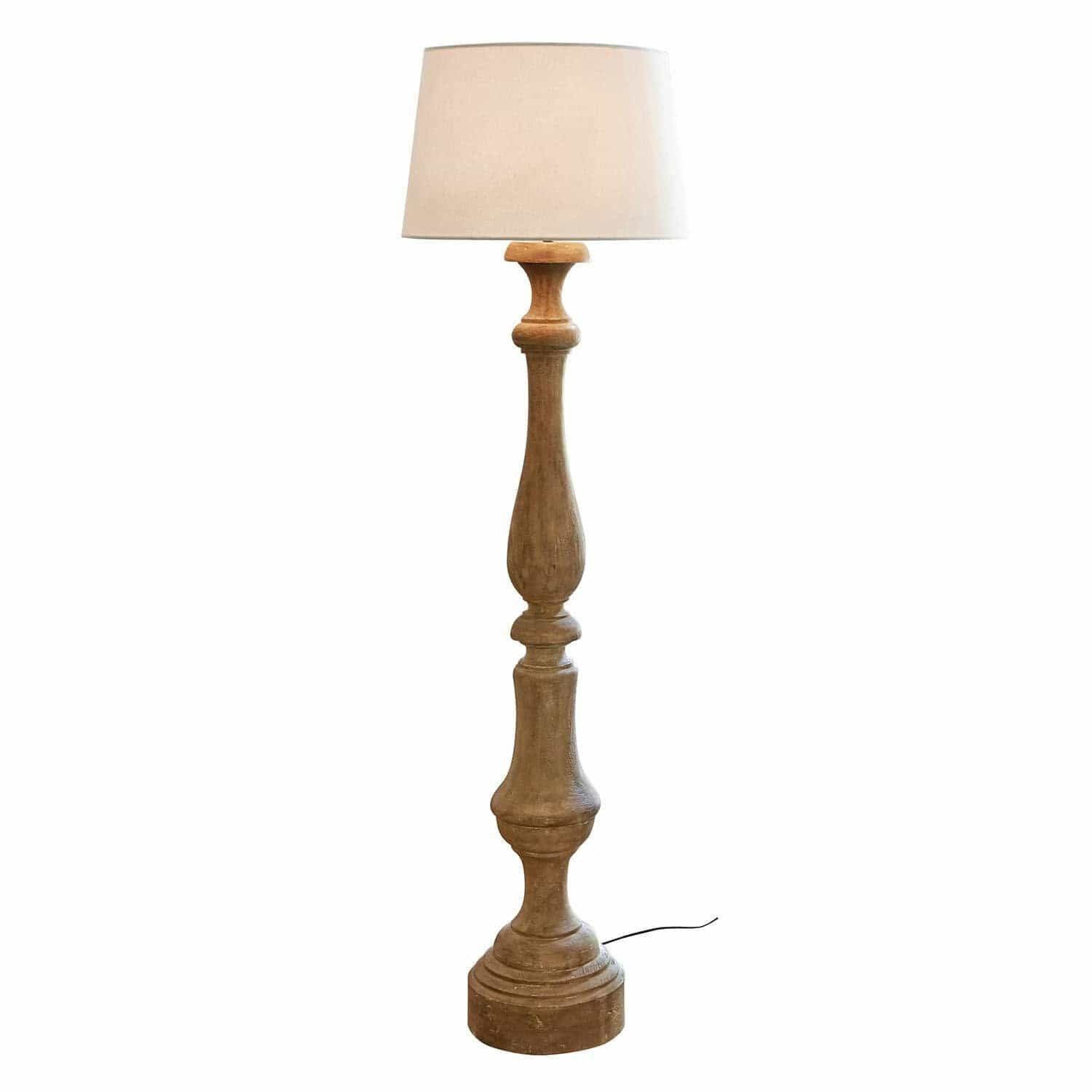 Mirabeau Stehlampe Stehlampe Etienne braun/weiß